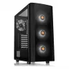 PC-behuizing Thermaltake Versa J25 TG RGB Midi Tower Zwart