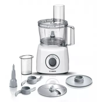 Keukenmachine Bosch MCM3100W — 800 W, 2,3 L kom, 2 snelheden, turbo, wit