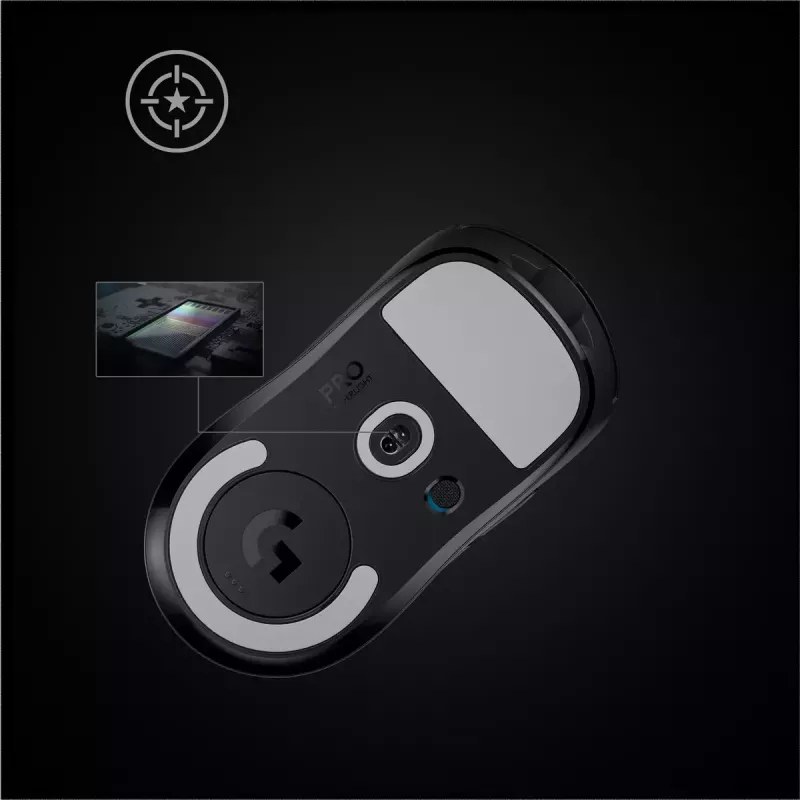 LOGITECH gamingmuis - Pro X Superlight Wireless - zwart