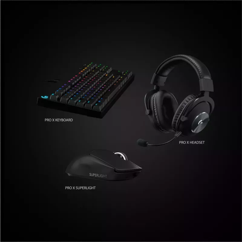 LOGITECH gamingmuis - Pro X Superlight Wireless - zwart