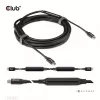 CLUB3D USB 3.2 Gen2 Type C naar C Actieve Bidirectionele kabel 8K60Hz M/M 5m/16.4ft