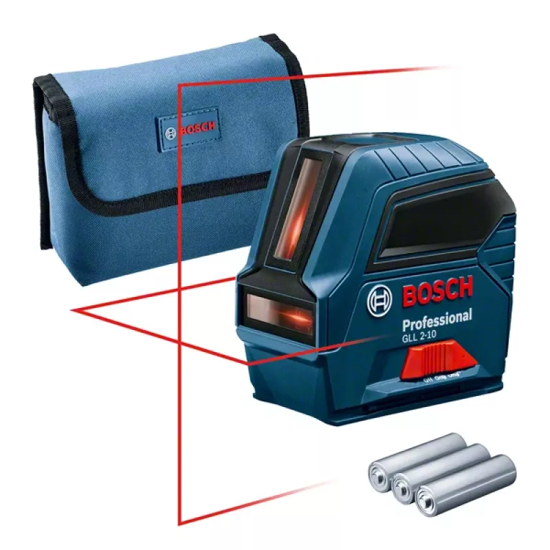 Bosch GLL 2-10 Professional zelfnivellerende lijnlaser, 10 m (0601063L00)