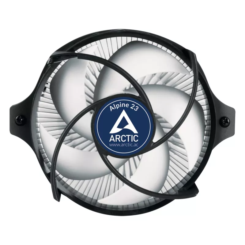 ARCTIC Alpine 23 - Compacte AMD CPU-koeler Processor luchtkoeler 9 cm Aluminium, Zwart 1 st.