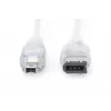 DIGITUS IEEE 1394a interfacekaart, Pci-e, 3 poort, 1x ext. 1394mini, 2x ext. 1394a poorten