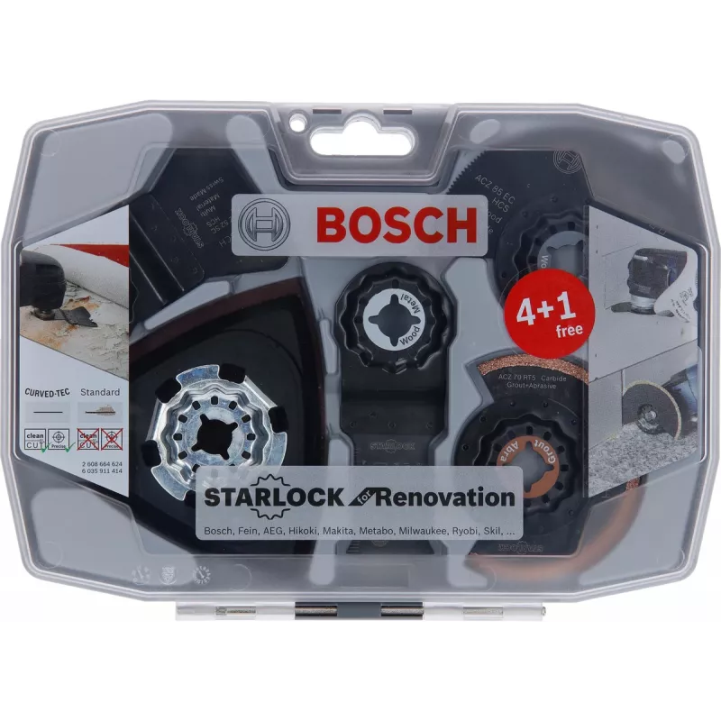 Bosch 2 608 664 624 multigereedschap-accessoire bladset