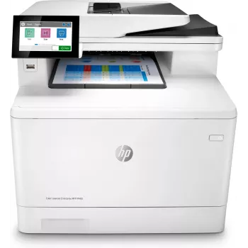 HP kleur LaserJet Enterprise MFP M480f, laser, kleurendruk, 600 x 600 DPI, A4, direct printen, wit, zwart