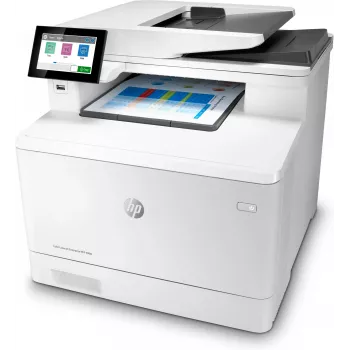 HP kleur LaserJet Enterprise MFP M480f, laser, kleurendruk, 600 x 600 DPI, A4, direct printen, wit, zwart