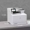 HP kleur LaserJet Enterprise MFP M480f, laser, kleurendruk, 600 x 600 DPI, A4, direct printen, wit, zwart