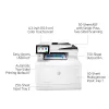 HP kleur LaserJet Enterprise MFP M480f, laser, kleurendruk, 600 x 600 DPI, A4, direct printen, wit, zwart