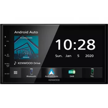 Kenwood moniceiver DMX5020DABS zwart Bluetooth