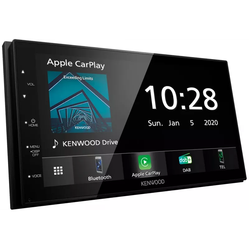 Kenwood moniceiver DMX5020DABS zwart Bluetooth