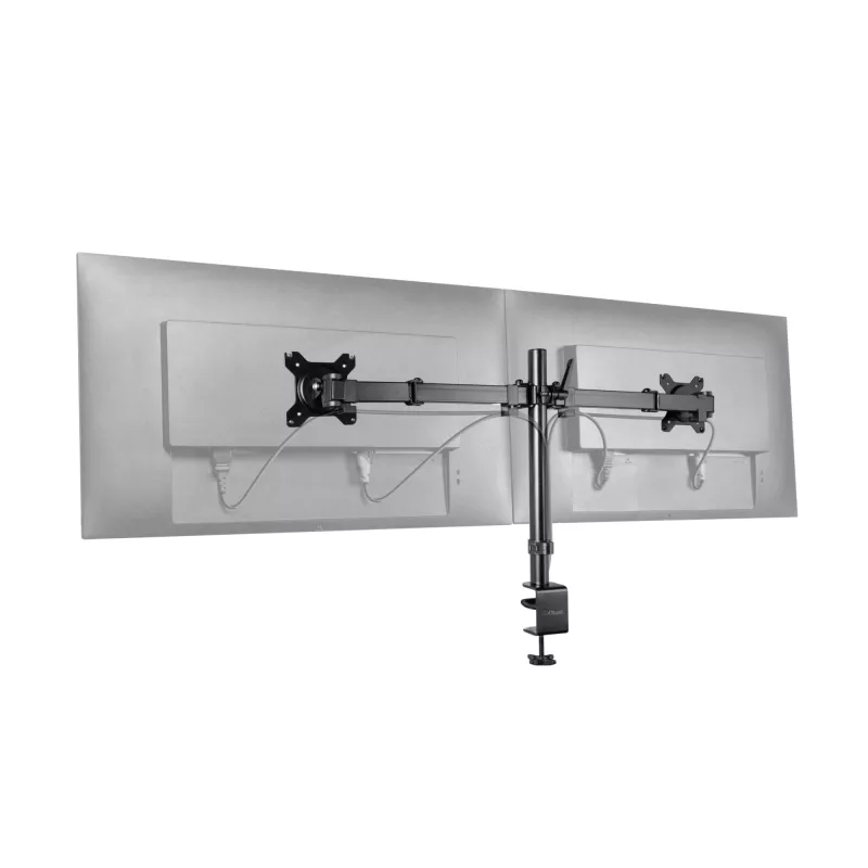 Trust GXT 1120 Mara Dual Monitor Arm 81,3 cm (32 inch) bureau zwart