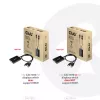 Club 3D CAC-1010-A actieve DisplayPort-naar-Dual Link DVI-D-adapter, DisplayPort 1.2a, USB-voeding, HDCP OFF, 0,6 m, zwart
