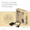 Club 3D CAC-1010-A actieve DisplayPort-naar-Dual Link DVI-D-adapter, DisplayPort 1.2a, USB-voeding, HDCP OFF, 0,6 m, zwart