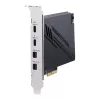 ASUS ThunderboltEX 4 interfacekaarten/adapters intern Mini DisplayPort, PCIe, Thunderbolt, USB 2.0, USB 3.2 Gen 2 (3.1 Gen 2)