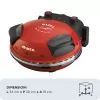 Pizzamaker Ariete 0909/10 1200 W zwart rood 1 pizza 33 cm