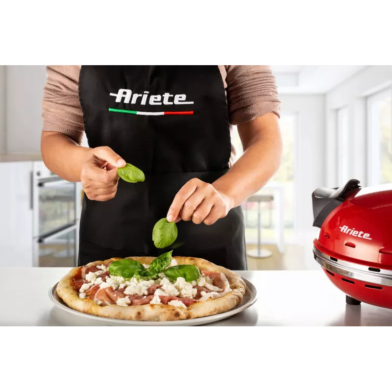 Pizzamaker Ariete 0909/10 1200 W zwart rood 1 pizza 33 cm