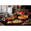 Pizzamaker Ariete 0909/10 1200 W zwart rood 1 pizza 33 cm