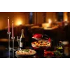 Pizzamaker Ariete 0909/10 1200 W zwart rood 1 pizza 33 cm