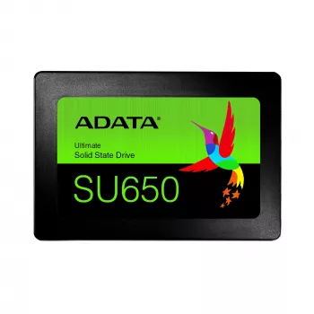 2,5-inch SATA III SSD ADATA ASU650SS-256GT-R 256 GB — 520 MB/s lezen, 450 MB/s schrijven, 3D NAND