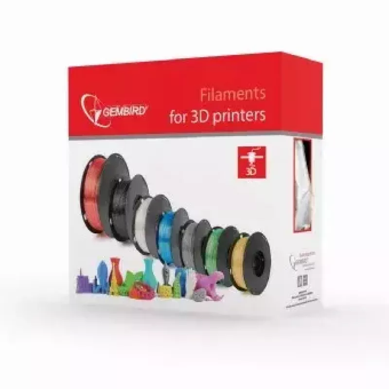 GEMBIRD PLA-PLUS filament, groen, 1,75 mm, 1 kg