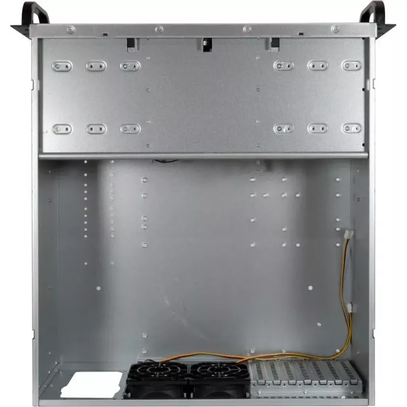 Serverbehuizing Inter-Tech 4U 40248 rack zwart, grijs