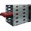 Serverbehuizing Inter-Tech 4U 40248 rack zwart, grijs