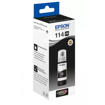 Epson 114 originele inktcartridge foto zwart voor EcoTank ET-8550 ET-8500