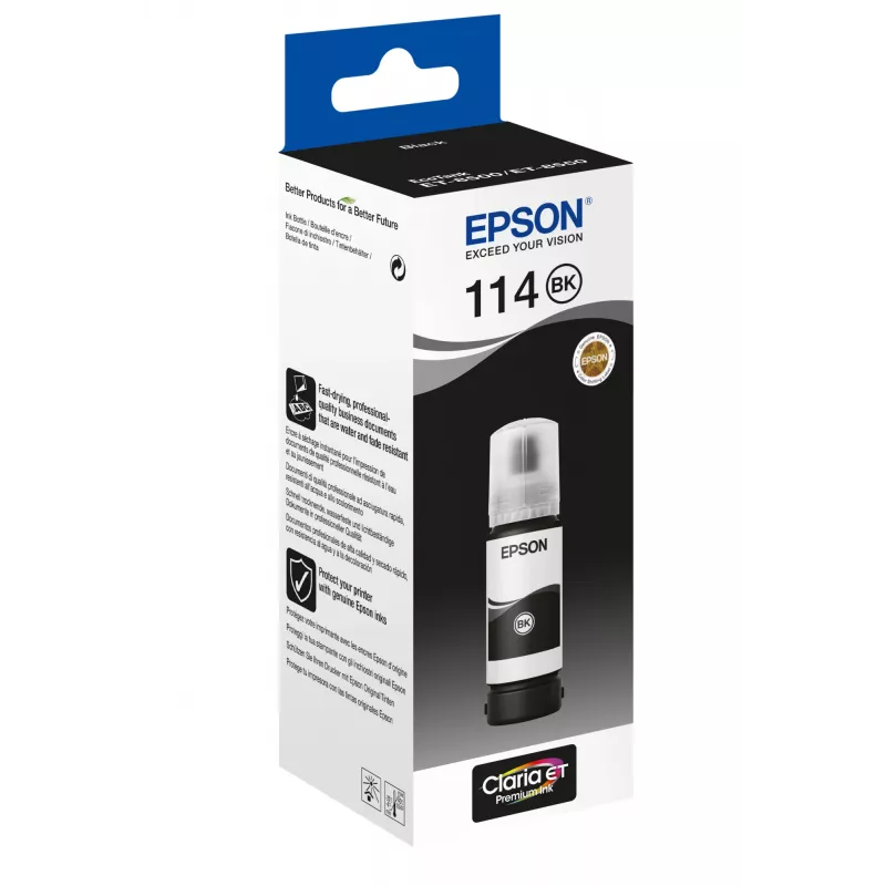 Cartridge Epson 114 2300 zwart Refill C13T07A140