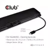 CLUB3D USB Type C 3.2 Gen1 Triple Display Dynamic PD Charging Dock 100W PD Power oplader