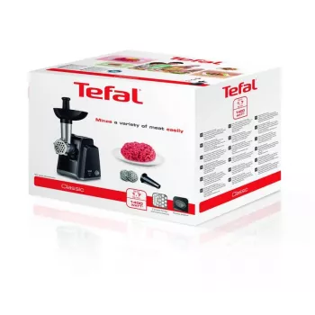 Tefal NE105838 vleesmolen 1400 W zwart, roestvrij staal