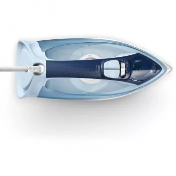Stoomstrijkijzer Philips DST5030/20 — 2400W, 0,32 L tank, SteamGlide Plus zoolplaat, 45 g/min continu stoom, 180 g/min stoomstoot, blauw