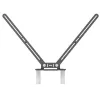 Monitorbeugel Logitech TV Mount for Video Bars zwart VESA-compatibel