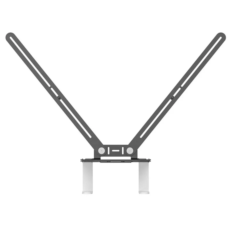 Monitorbeugel Logitech TV Mount for Video Bars zwart VESA-compatibel