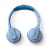 Philips TAK4206BL/00 hoofdtelefoon/headset bedraad & draadloos on-ear telefoongesprekken/muziek USB Type-C Bluetooth blauw