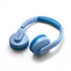 Philips TAK4206BL/00 hoofdtelefoon/headset bedraad & draadloos on-ear telefoongesprekken/muziek USB Type-C Bluetooth blauw