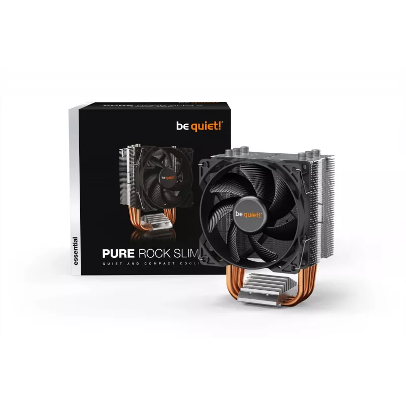 be quiet! PURE ROCK SLIM 2 processorkoeler 9,2 cm zilver 1 stuk
