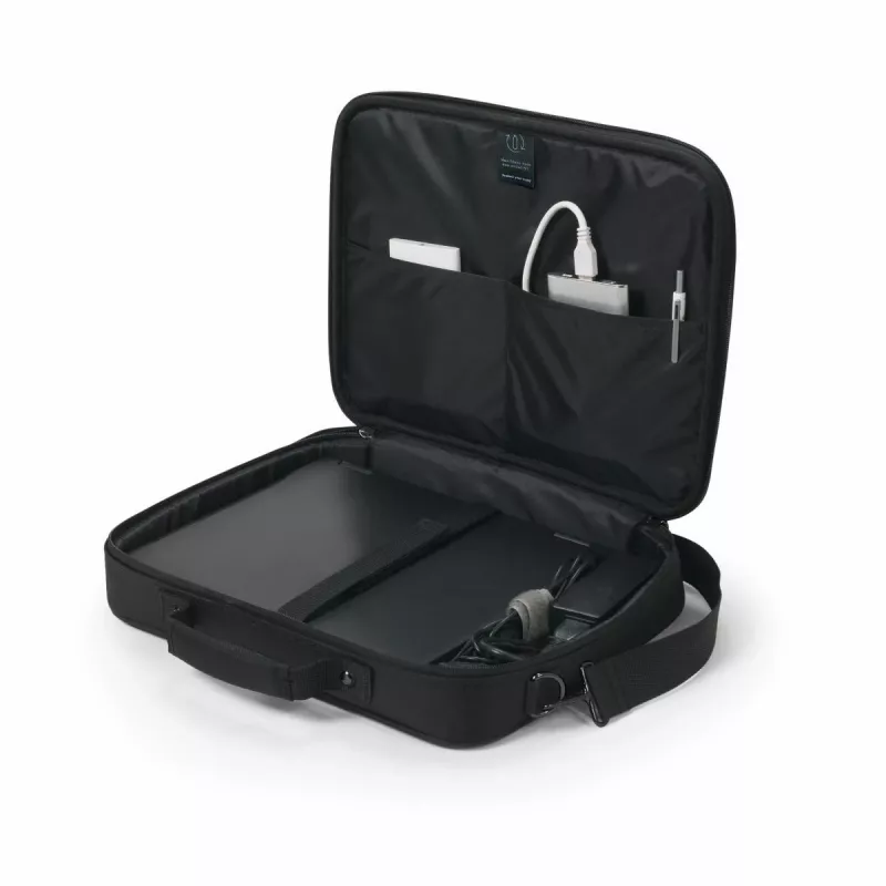 DICOTA Eco Multi Base - 14-15.6in laptoptas - zwart / 300d Rpet polyester