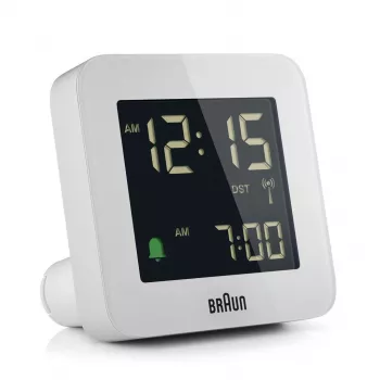 Braun BC09-DCF digitale wekker wit