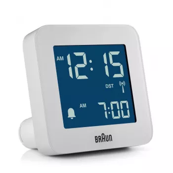 Braun BC09-DCF digitale wekker wit