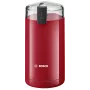 Koffiemolen met mesjes Bosch TSM6A014R, 75 g capaciteit, 180 W, roestvrijstalen messen, rood