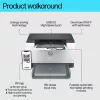 HP LaserJet M209dw printer, laser, 600 x 600 DPI, A4, 29 ppm, dubbelzijdig printen, wit