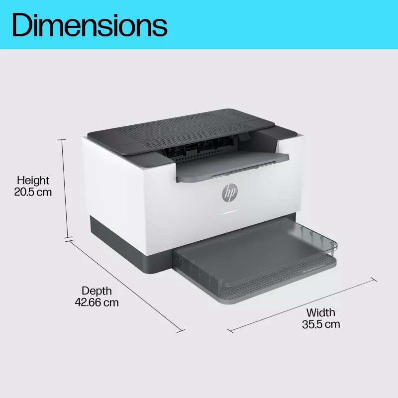 HP LaserJet M209dw printer, laser, 600 x 600 DPI, A4, 29 ppm, dubbelzijdig printen, wit
