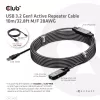 CLUB3D USB 3.2 Gen1 actieve repeater-kabel 10 m / 32.8ft M/F 28AWG