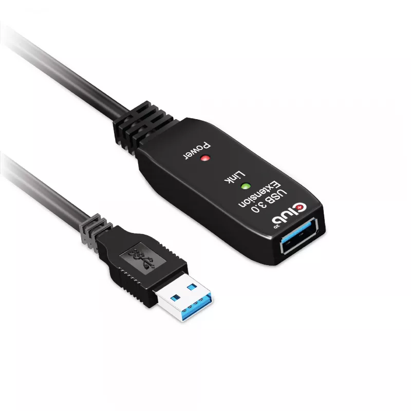 CLUB3D USB 3.2 Gen1 actieve repeater-kabel 5m/ 16.4 ft M/F 28AWG