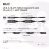 CLUB3D USB 3.2 Gen1 actieve repeater-kabel 15 m/ 49.2 ft M/F 28AWG