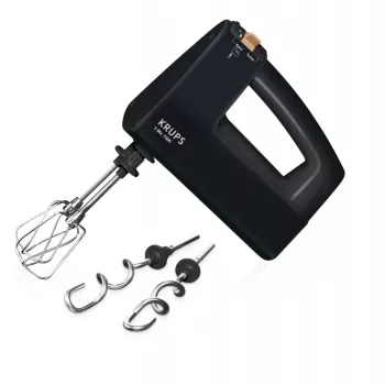 Krups F6085811 handmixer 500 W zwart, koper