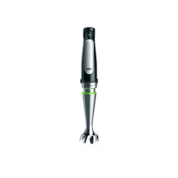 Braun MQ 7025X 0,6 L staafmixer 1000 W zwart, roestvrij staal