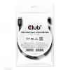 CLUB3D USB 3.2 Gen1 Type-C naar Micro-USB-kabel M/M 1 m / 3,28 ft