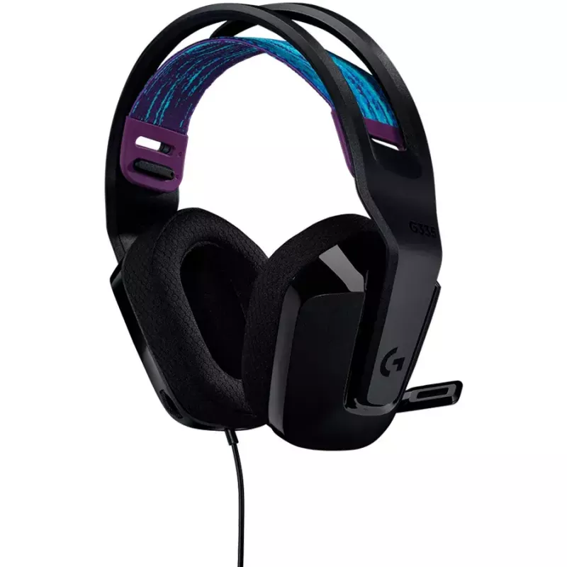 Logitech G G335 hoofdtelefoon hoofdband 3,5-mm-aansluiting zwart